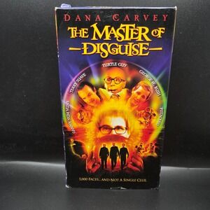 The Master of Disguise VHS Dana Carvey Comedy Movie 2002 Vintage Tape PG VHS6